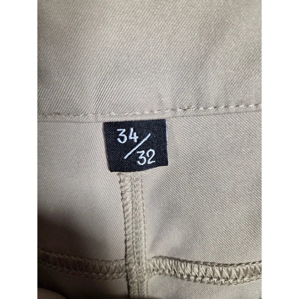 Public‎ Rec Workday Pants Men's 34x32 Tan Khaki Stretch Chino Golf Trousers
